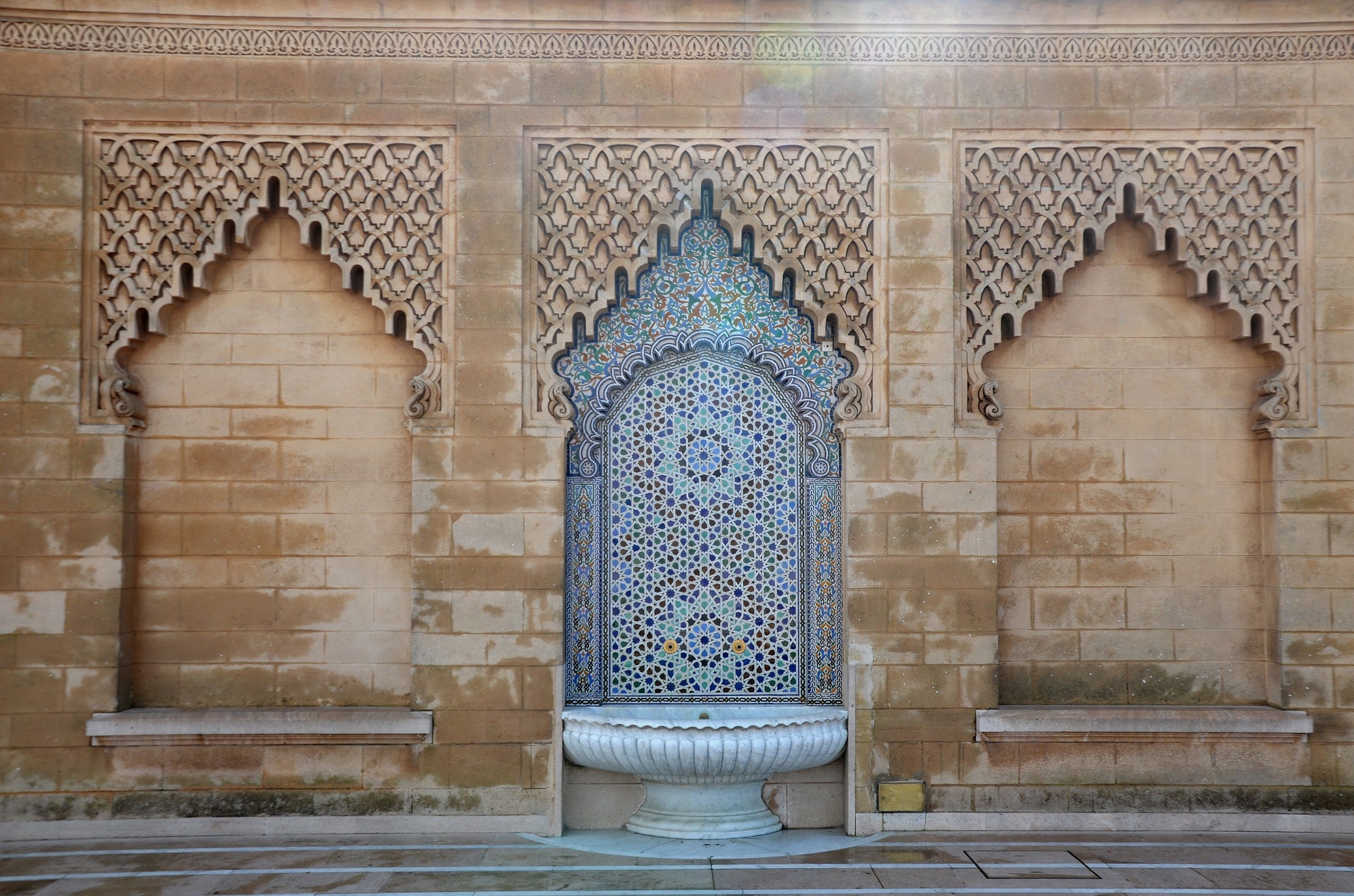 A fountain in Morocco 