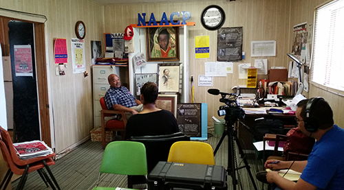 TCU and UNT History Graduate Students Interview a Civil Rights Activist