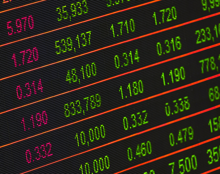 Stock Exchange Board. Credit Pixabay