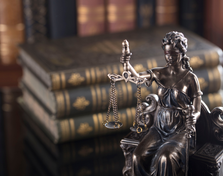 The smaller picture is of the criminal justice symbol. The larger picture is of TCU with text over that reads: 2026 U.S. News & World Report #3 Best Online Master’s in Criminal Justice Programs.