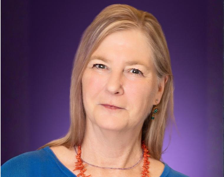 Headshot of Rebecca Sharpless.